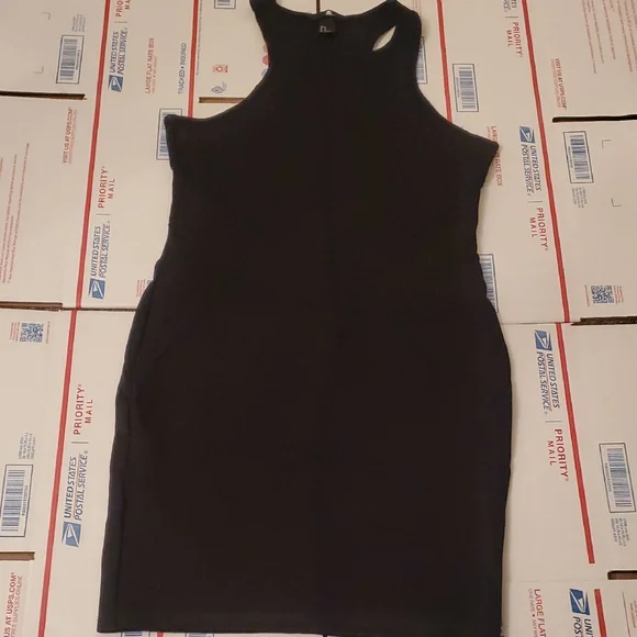 H&M | Dresses | Hm Little Black Sleeveless Dress | Poshmark